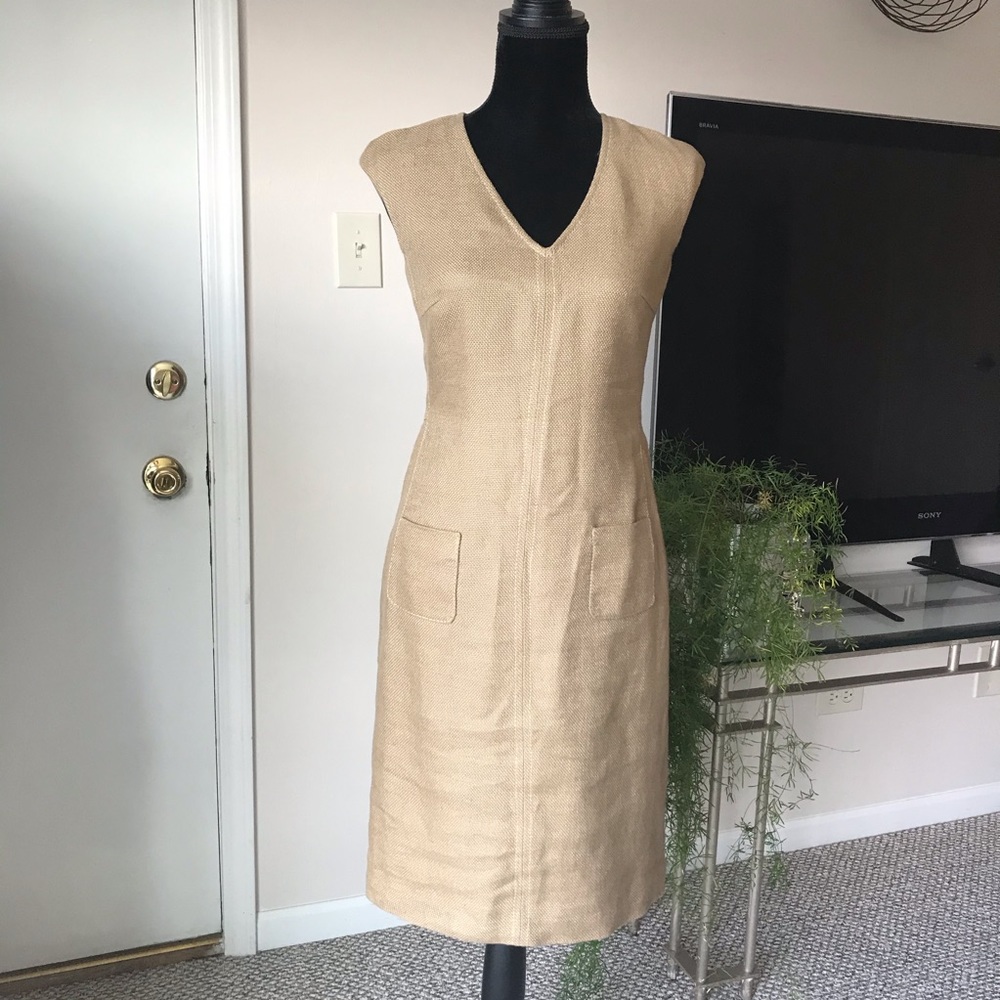 Les Copains Linen Dress Sz 40